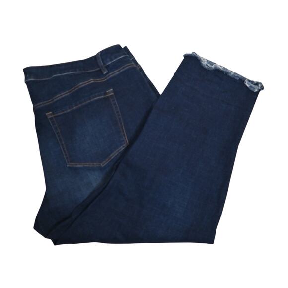 Lane Bryant Women's 24 Plus High Rise Straight Jean - Picture 3 of 10